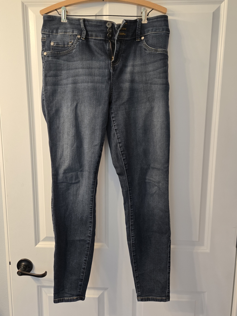 torrid Dark Blue Skinny Jegging Jeans